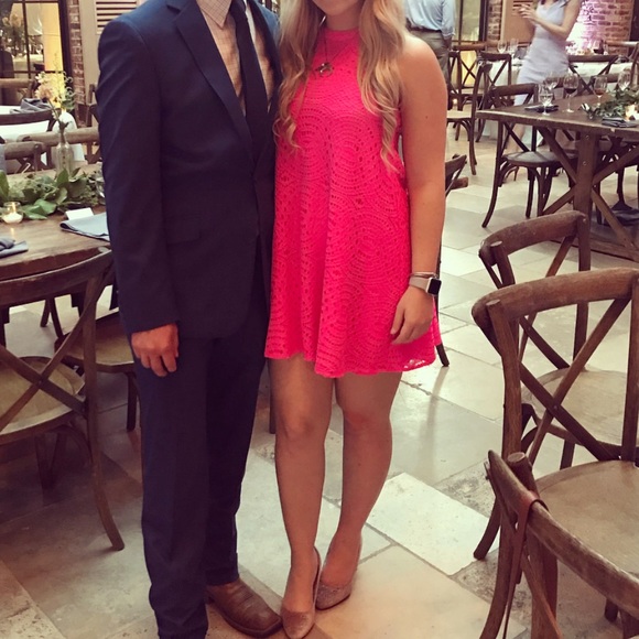 Lilly Pulitzer hot pink sleeveless dress - Picture 4 of 4